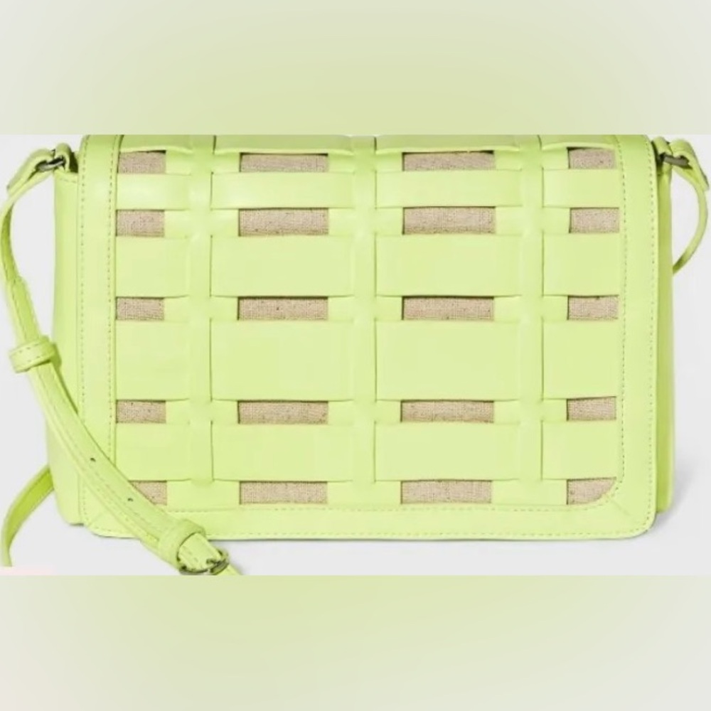 Lime Green Crossbody Bag